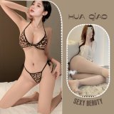 Image color + white open-crotch socks