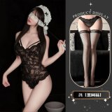 Black + Black Fishnet Stockings