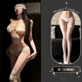 White + white fishnet stockings