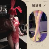 Red and white stockings
