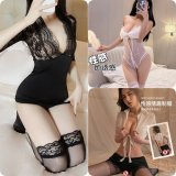 [3-Piece Set] Bodycon Skirt (with stockings) + Secretary (with stockings) + Goddess