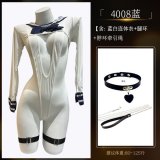 4008 Blue Set + [8011 Leash Necklace]