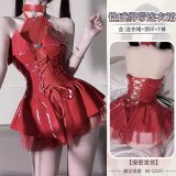 4076 Red Little Devil [Dress + Necklace + T-shirt]