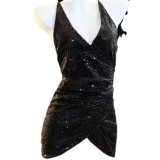 Black sequins