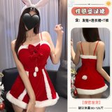 4328 Christmas Uniform [Headband + Dress + T-shirt]
