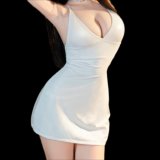 4373 White [Single Bodycon Skirt]