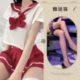 Red + Black Stockings