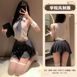 school uniform set + white school socks