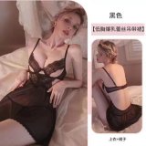 Black + black stockings