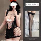 Black + black stockings