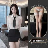 Uniform + white stockings