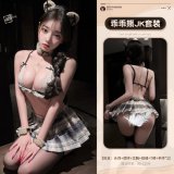 6970850718094 Heather Gray [Headwear + Necklace + Bra + Skirt + T-shirt + Bracelet * 2]