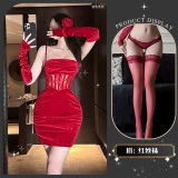 Red +8001 Red Stockings