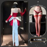 Red +8002 Red Fishnet Stockings