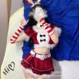 ♥Christmas Bunny Girl♥ Red Outfit + Matching Stockings