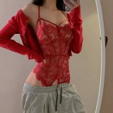 8250 Red Jumpsuit