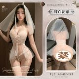 6921183362669 White [Veil + Skirt + T-shirt]