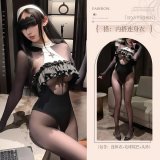 Black night nun + inner jumpsuit