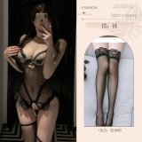 Black + black stockings + ears