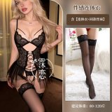Black + black stockings