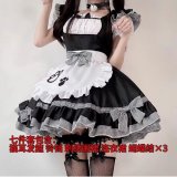 Black cat-themed seven-piece set + black stockings + petticoat
