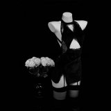 Black cheongsam (stockings not included)