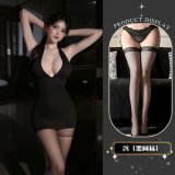 Bodycon skirt + black fishnet stockings