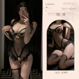 Black + matching stockings