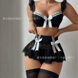Black (with stockings)