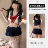 Blue [Top + Skirt + Underwear + Bow]