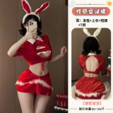 4292 Christmas Outfit [Headband + Top + Skirt + T-shirt]