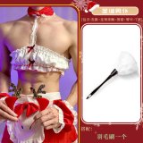 Christmas servant + feather brush
