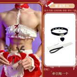 Christmas servant + leash
