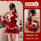 Christmas Bunny Girl [Dress + Headband + Necklace + Wristbands * 2]