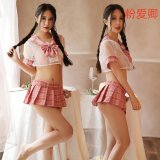 Pink Amorous Minister [Top + Skirt + Bow + Underwear]