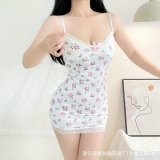 Floral print sundress (no bra padding)