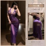 6977890230210◆Fragrance of a Woman◆Purple【Nightgown + T-shirt】
