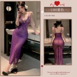 ◆A Delicate Woman's Fragrance◆ Purple [Nightgown + T-shirt]