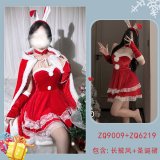 (6219 Burgundy + Long Robe)