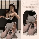 Maid [skirt + headdress + matching stockings]