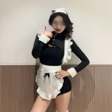 Maid Outfit [Includes bodysuit + apron + headband]