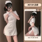 White (dress + headpiece) + P4 white