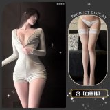 Sweet Peach Cheese * Gray + White Stockings