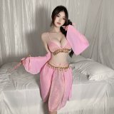 Pink + Black Fishnet Stockings