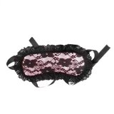 Individual lace eye mask [pink]