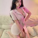 pink nurse uniform