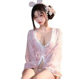 Pink bunny uniform + bunny headband