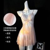 Pink nightgown + T-shirt