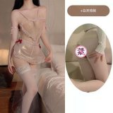 Pink suit + white open-crotch socks