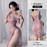 Purple dress + T-shirt